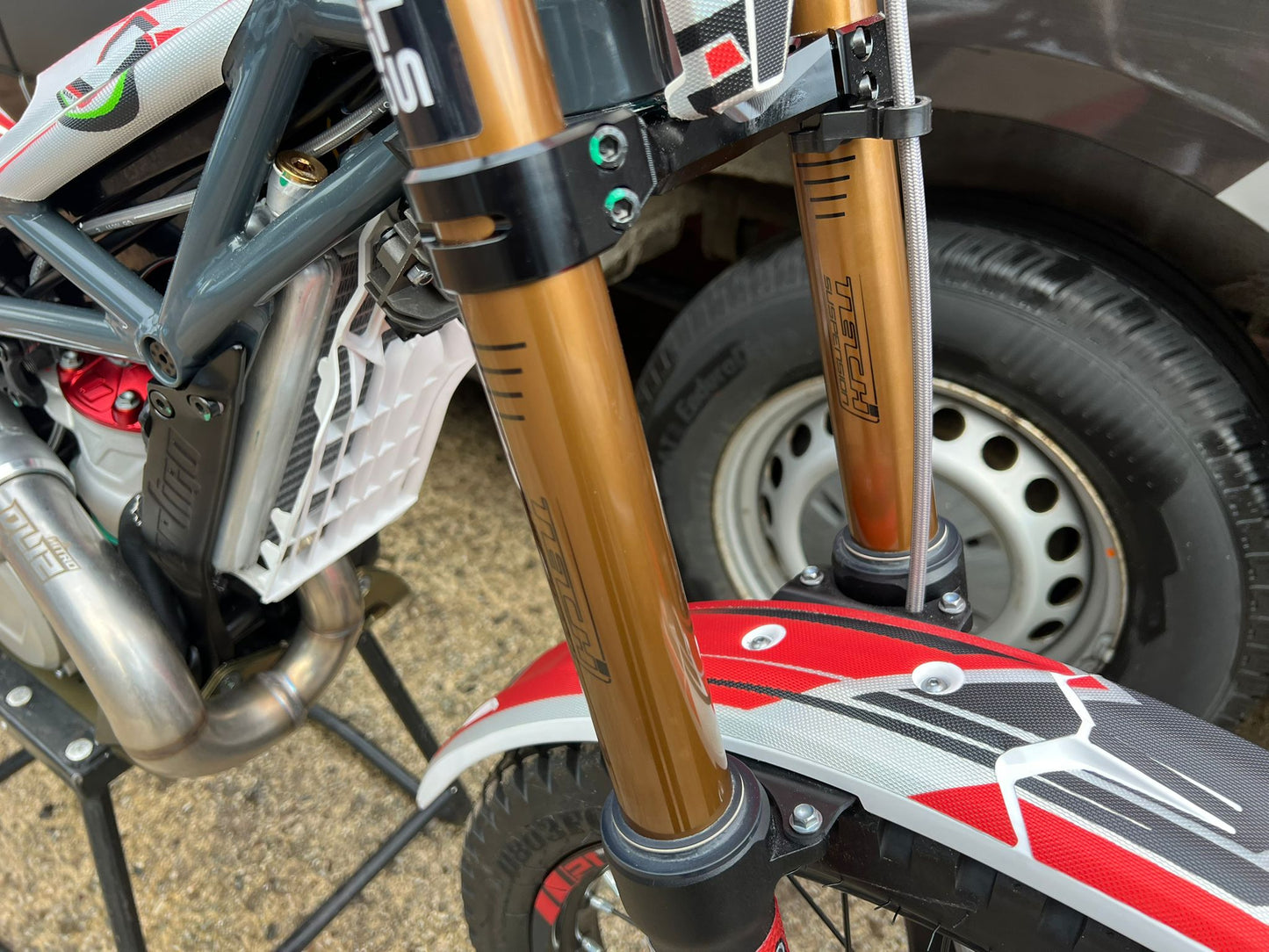 2026 Vertigo Nitro Dougie Lampkin DL26 125cc/250cc/300cc Trials Bike