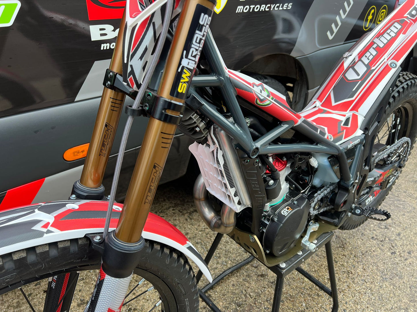 2026 Vertigo Nitro Dougie Lampkin DL26 125cc/250cc/300cc Trials Bike