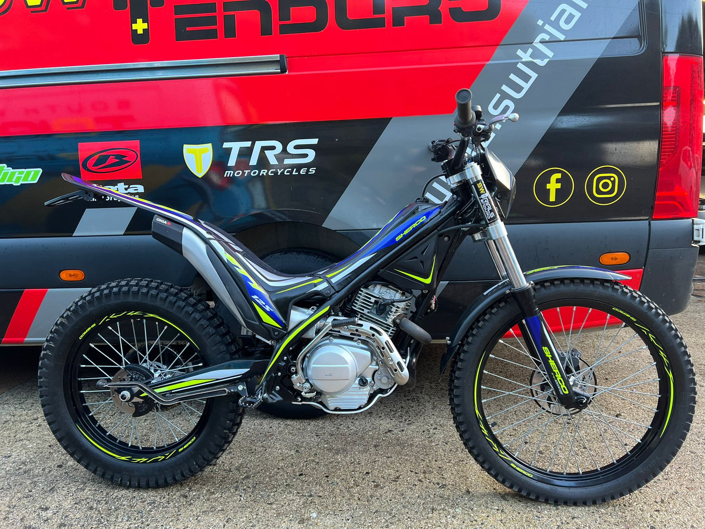 2024 Sherco TY Long Ride 150cc Trials Bike