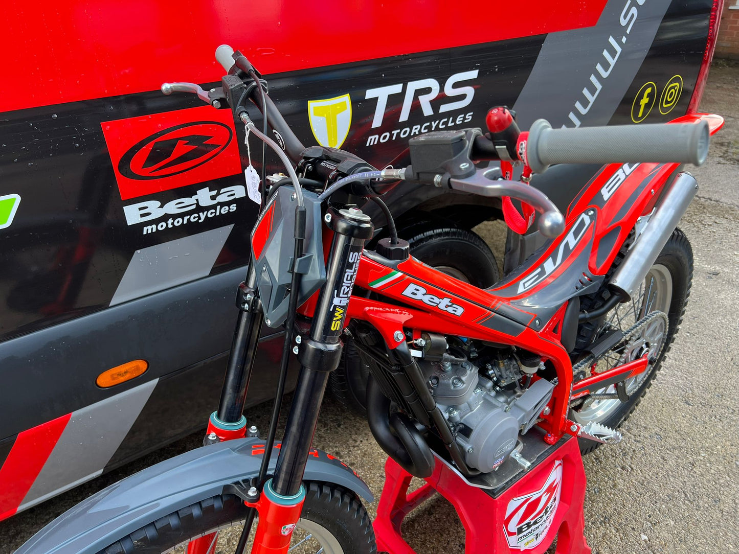 2026 Beta EVO Senior BW 80cc Trials Bike