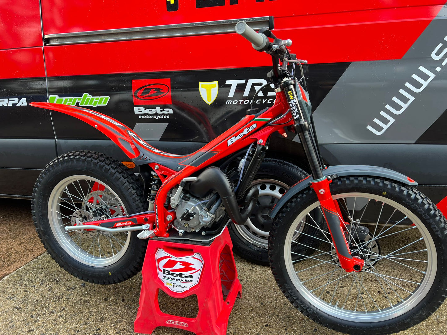 2026 Beta EVO Senior BW 80cc Trials Bike