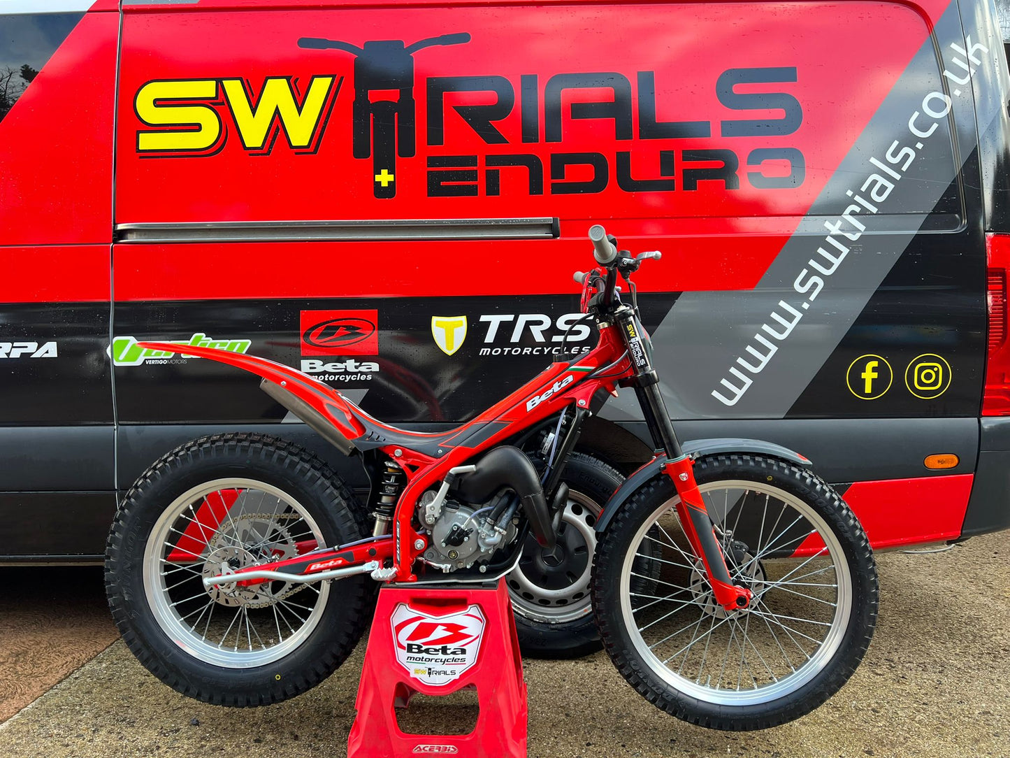 2026 Beta EVO Senior BW 80cc Trials Bike
