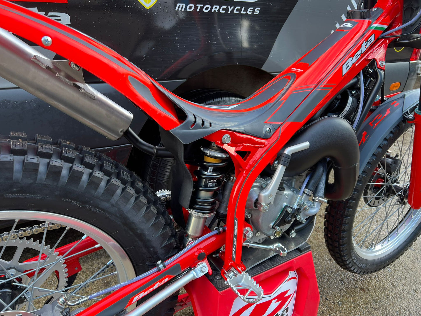 2026 Beta EVO Senior BW 80cc Trials Bike