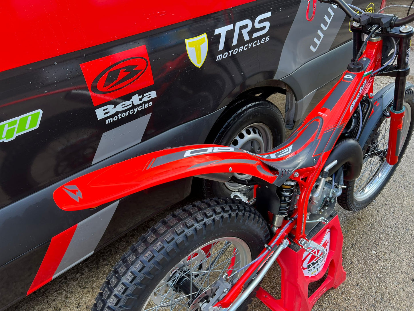 2026 Beta EVO Senior BW 80cc Trials Bike