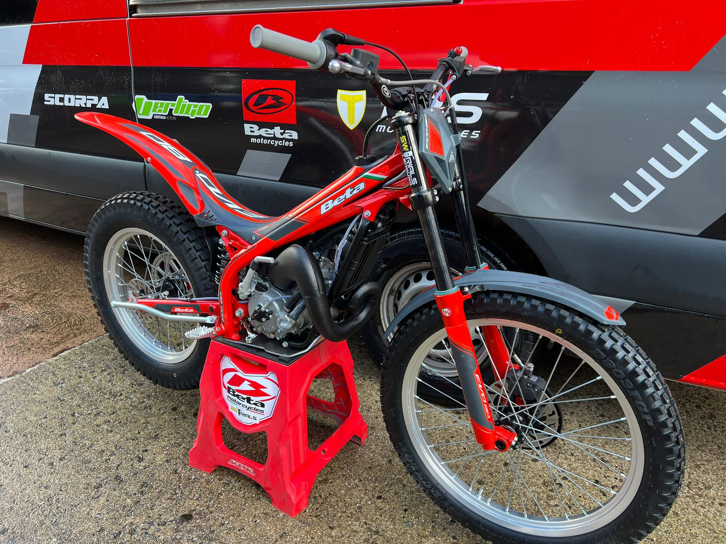 2026 Beta EVO Senior BW 80cc Trials Bike