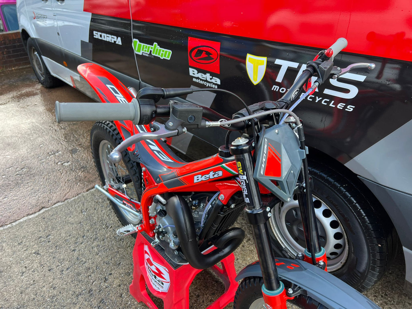 2026 Beta EVO Senior BW 80cc Trials Bike