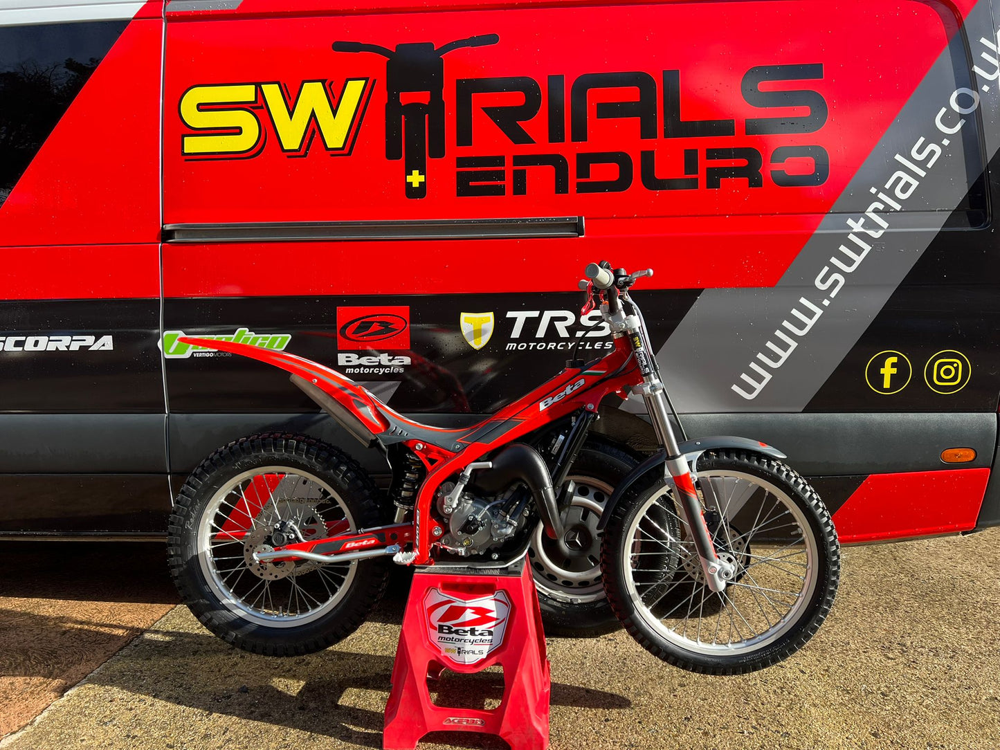 2026 Beta EVO Junior SW 80cc Trials Bike