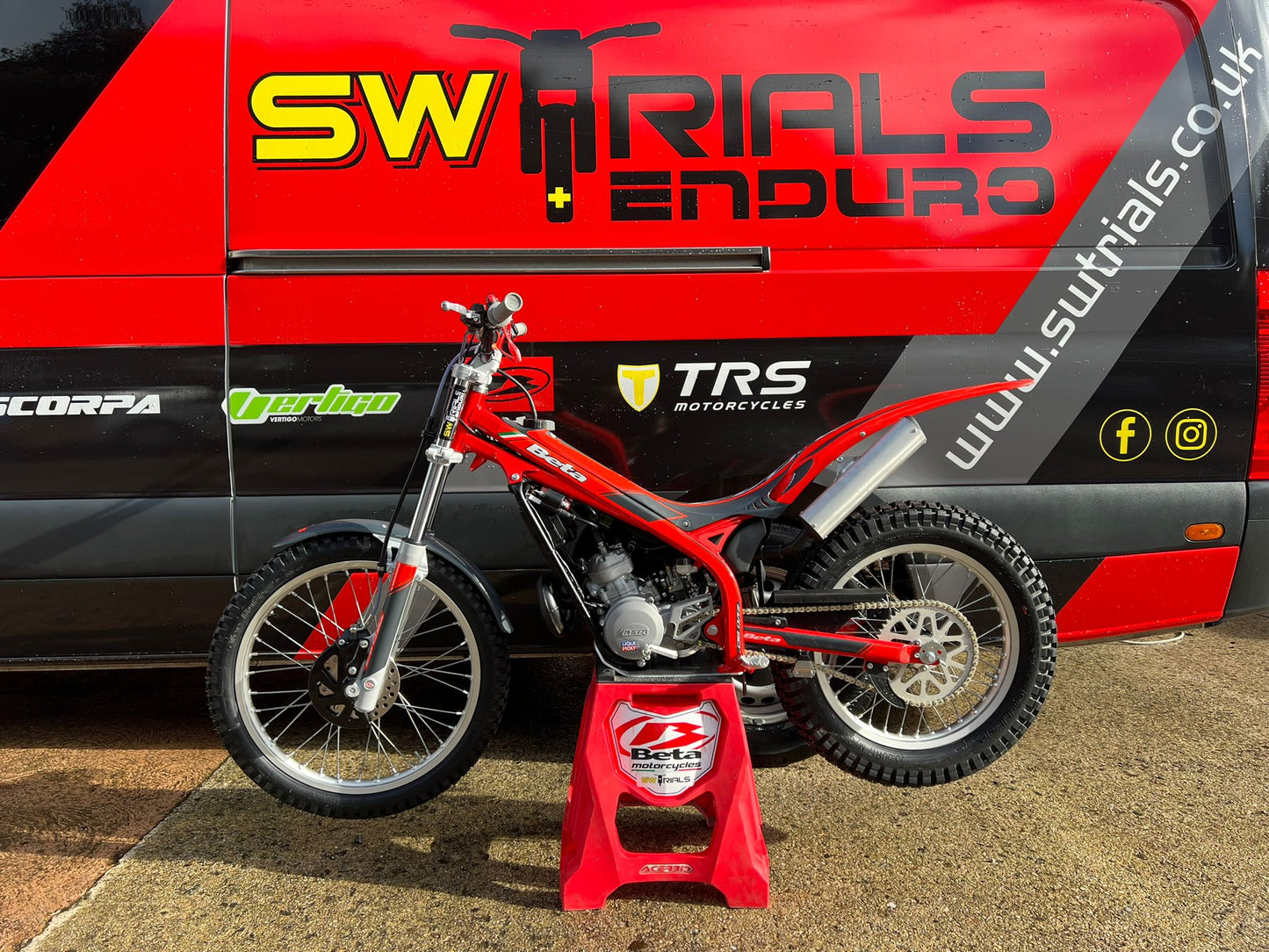 2026 Beta EVO Junior SW 80cc Trials Bike