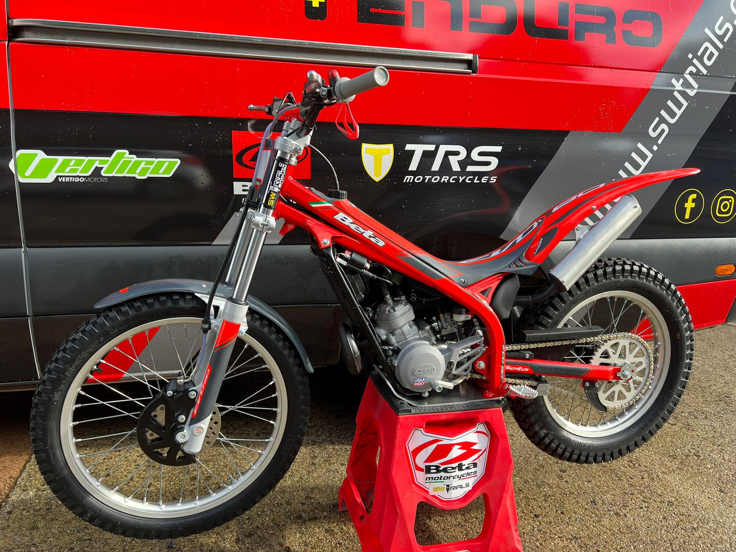 2026 Beta EVO Junior SW 80cc Trials Bike