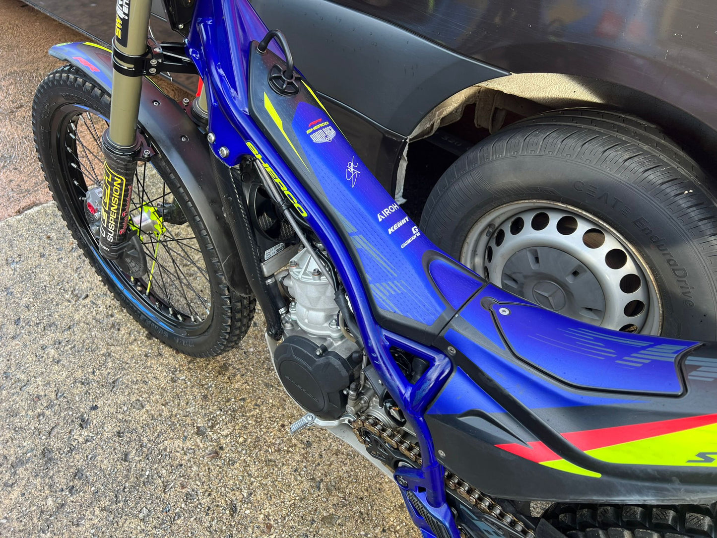 2025 Sherco ST-F Factory Adam Raga Replica 300cc Trials Bike