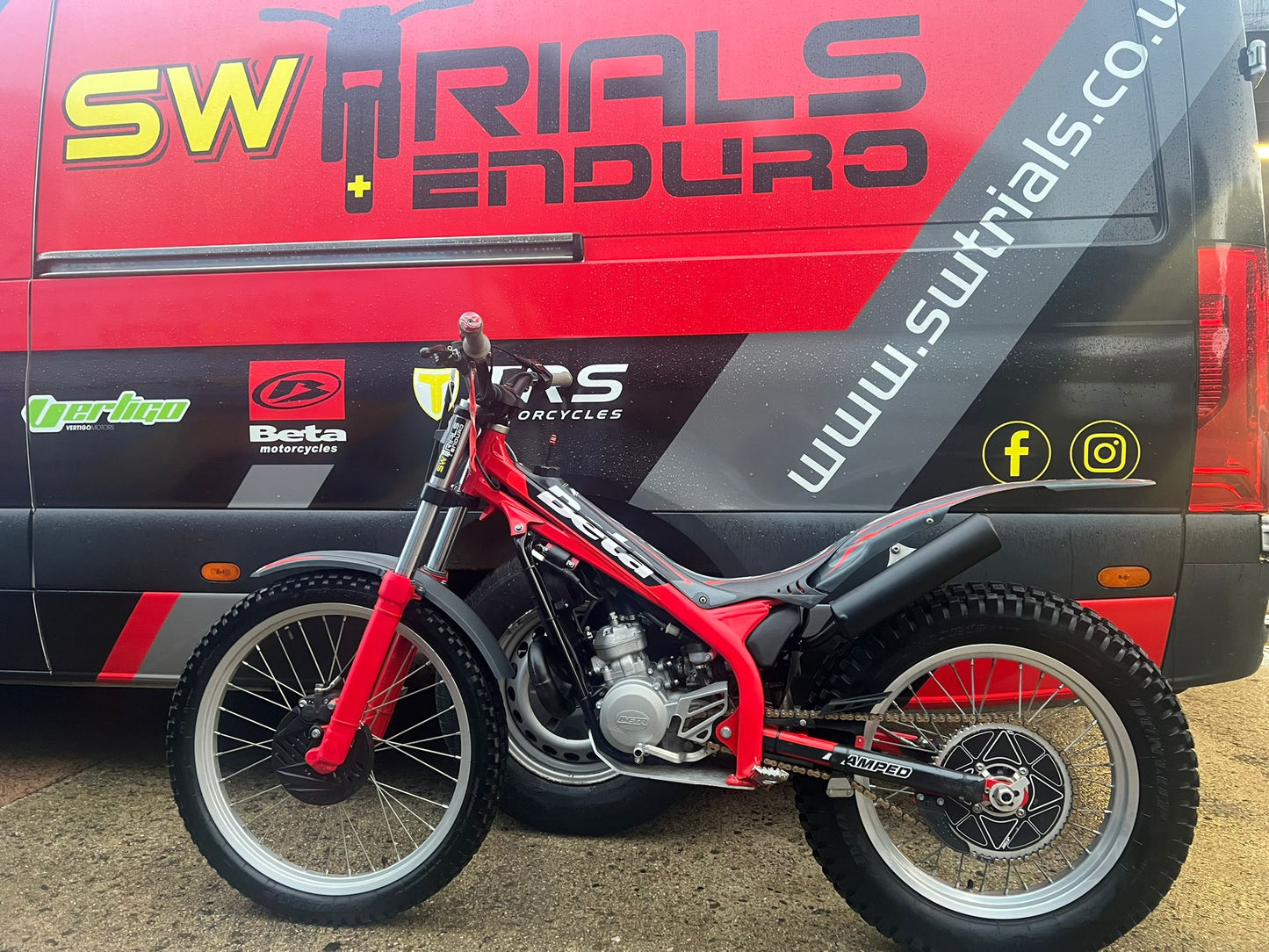 2024 Beta EVO Senior BW 80cc Trials Bike