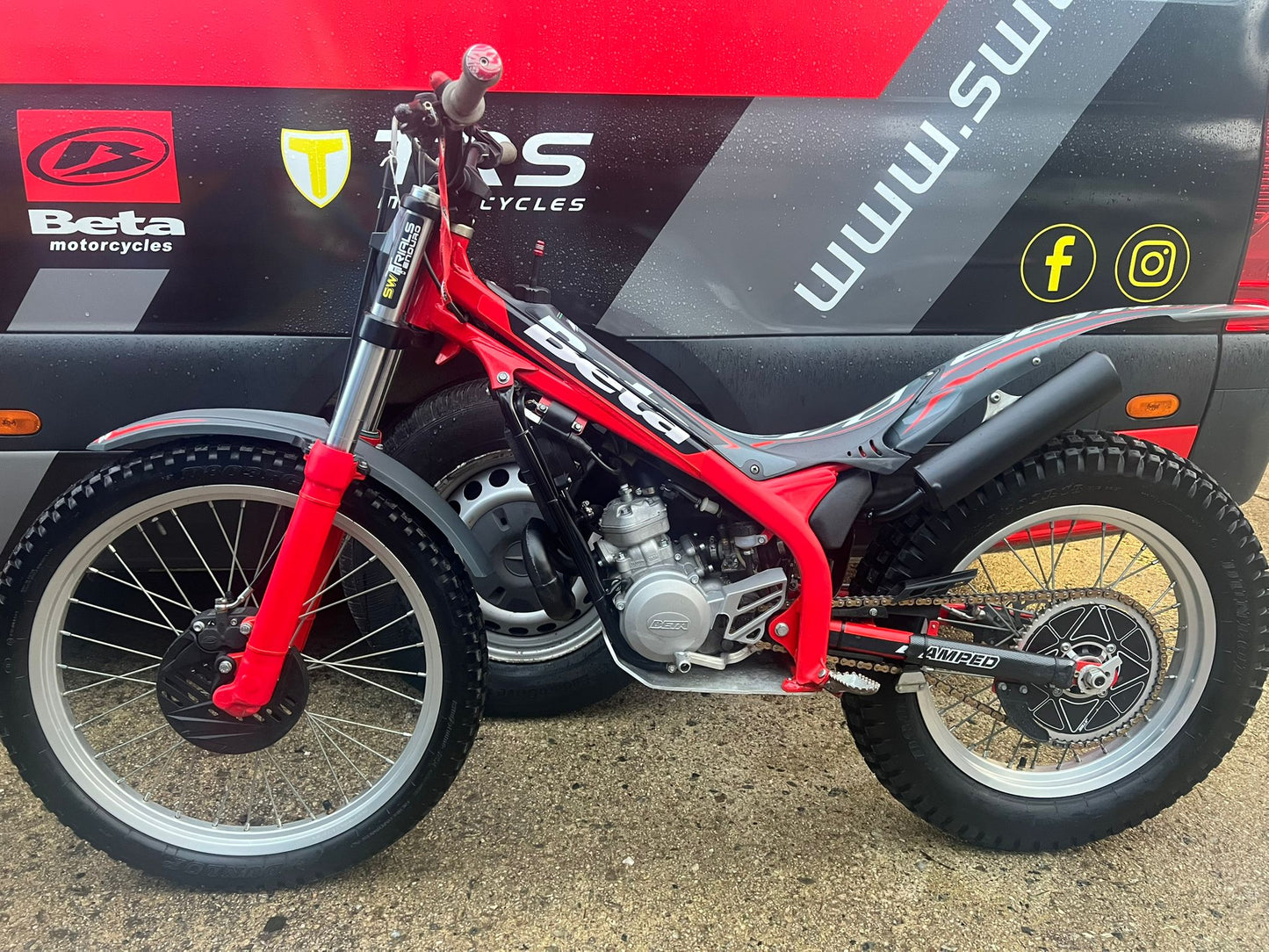 2024 Beta EVO Senior BW 80cc Trials Bike