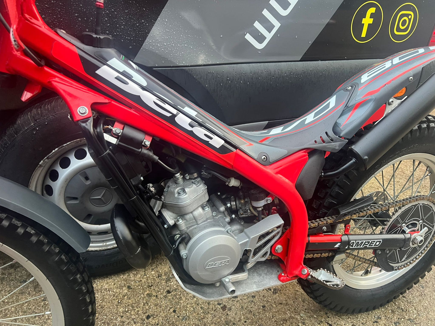 2024 Beta EVO Senior BW 80cc Trials Bike