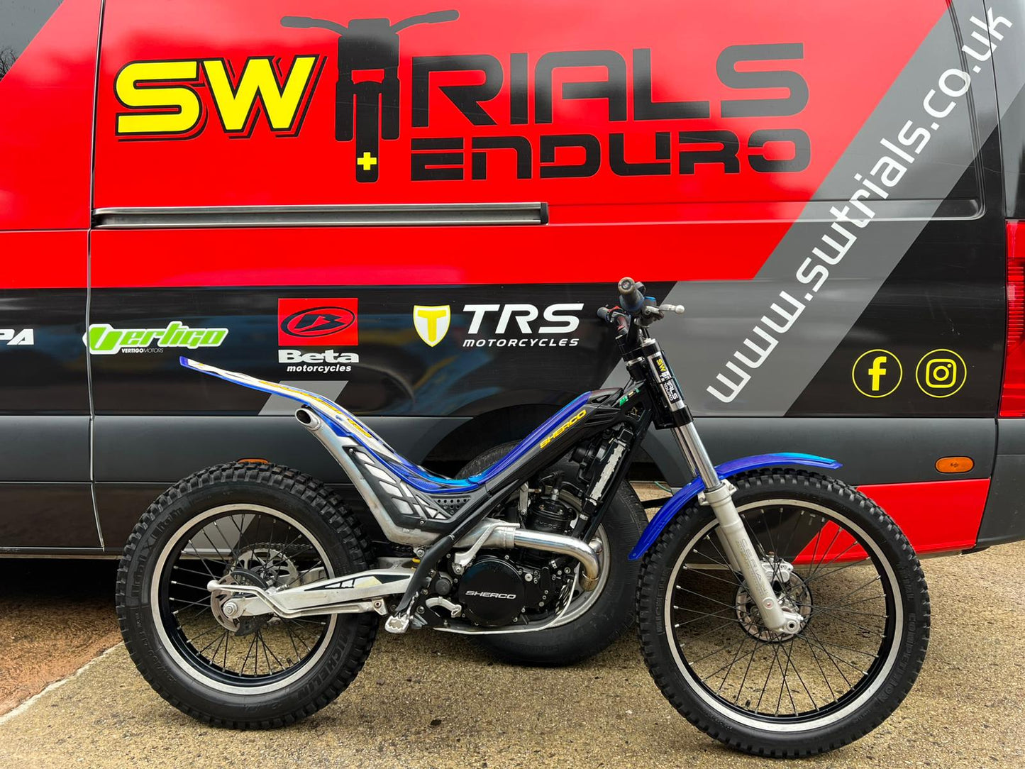 2009 Sherco 125cc Trials Bike