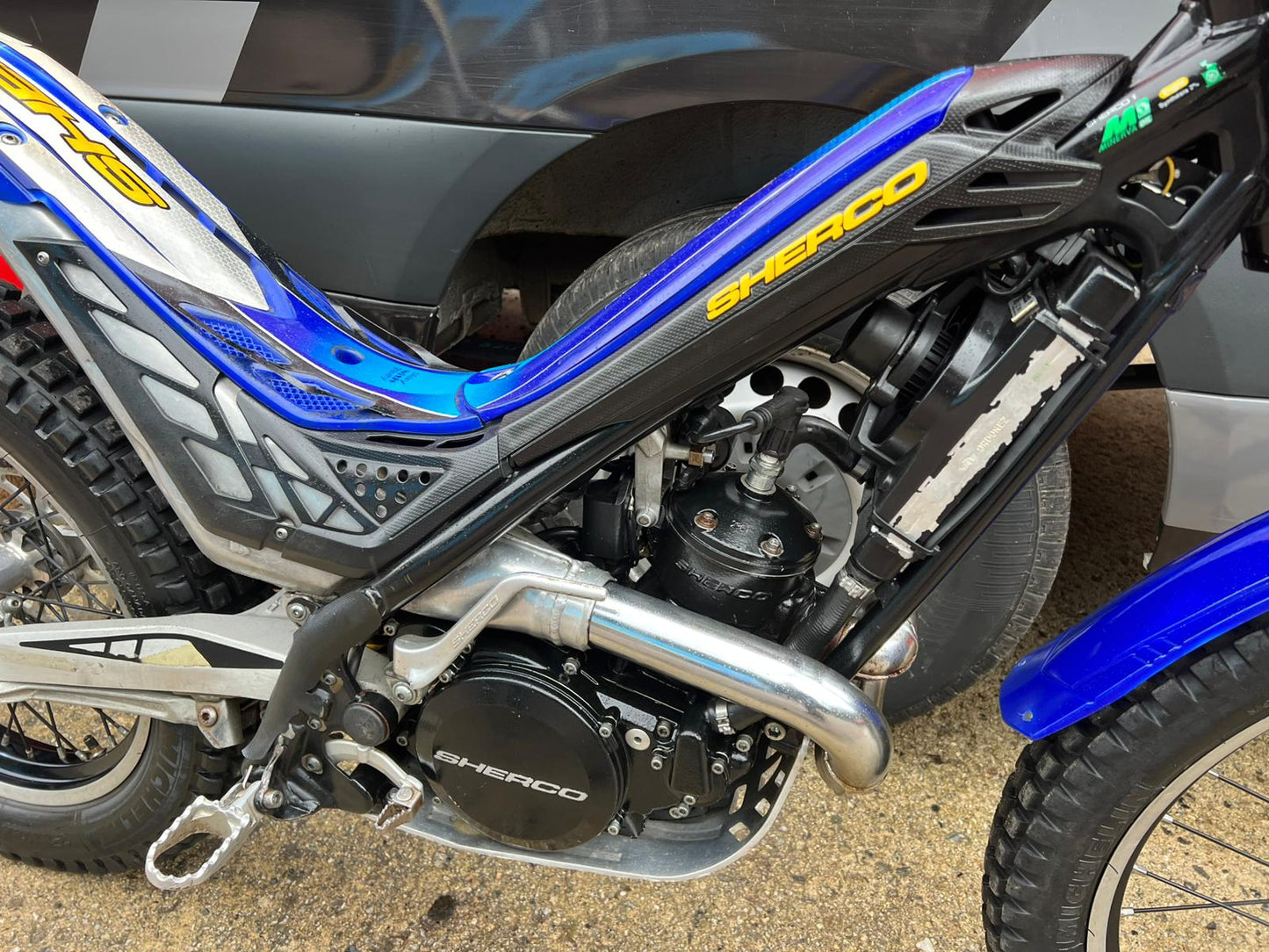2009 Sherco 125cc Trials Bike