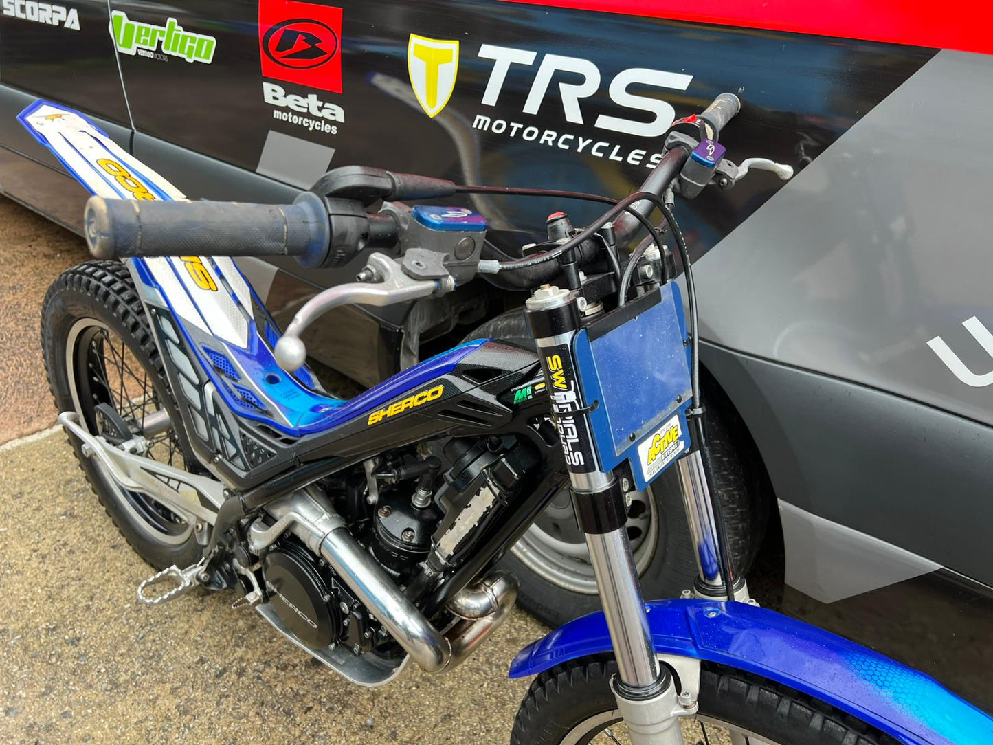 2009 Sherco 125cc Trials Bike