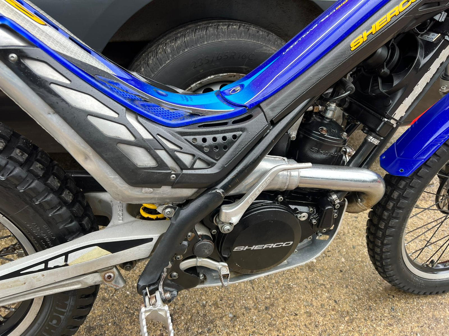 2009 Sherco 125cc Trials Bike