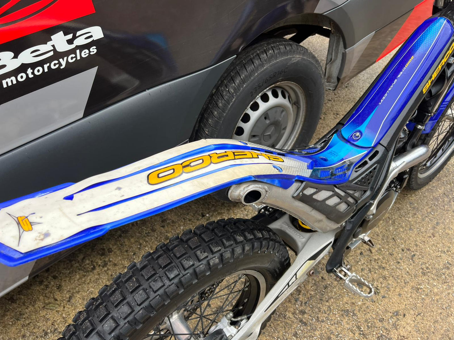 2009 Sherco 125cc Trials Bike