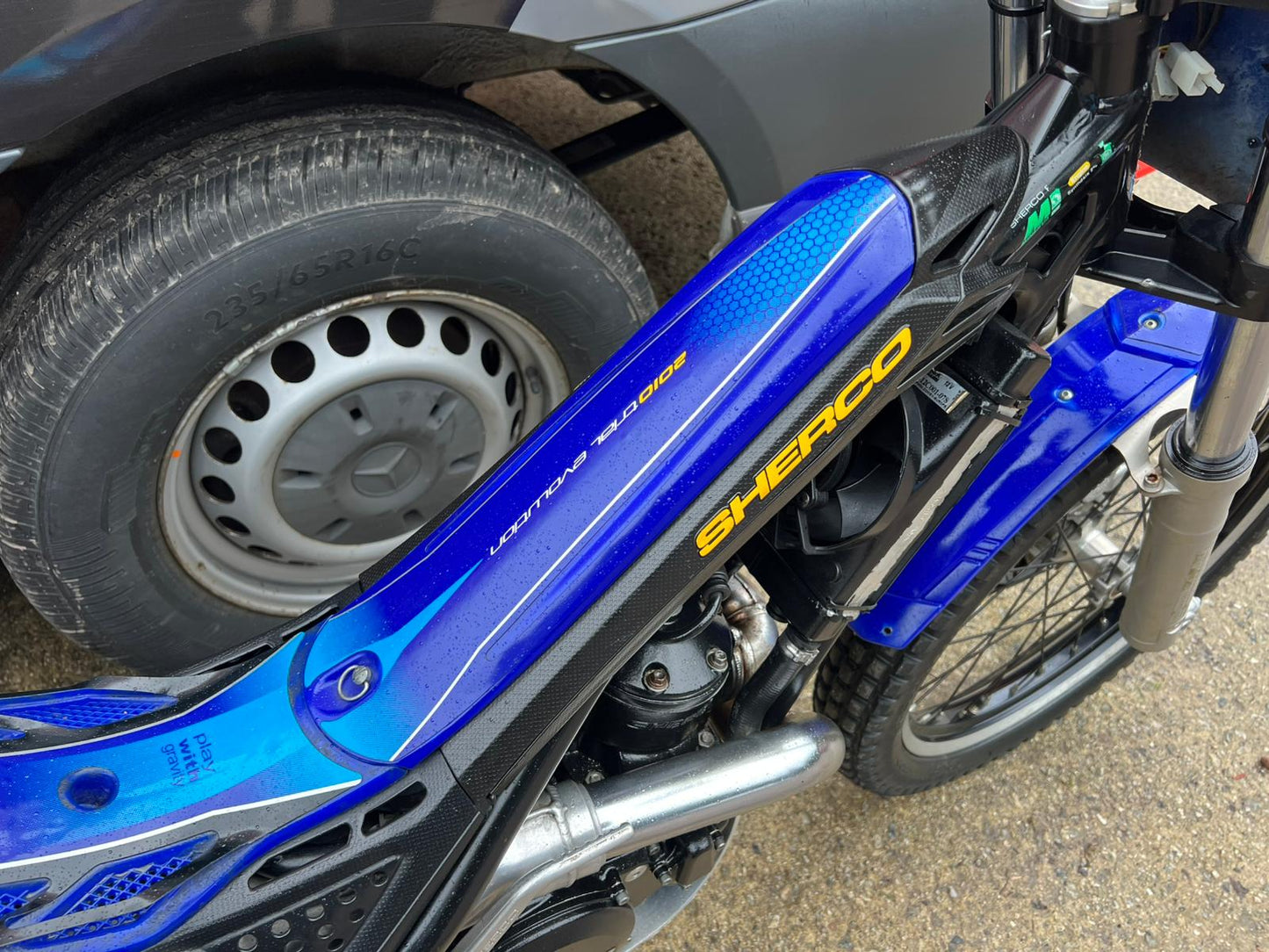 2009 Sherco 125cc Trials Bike