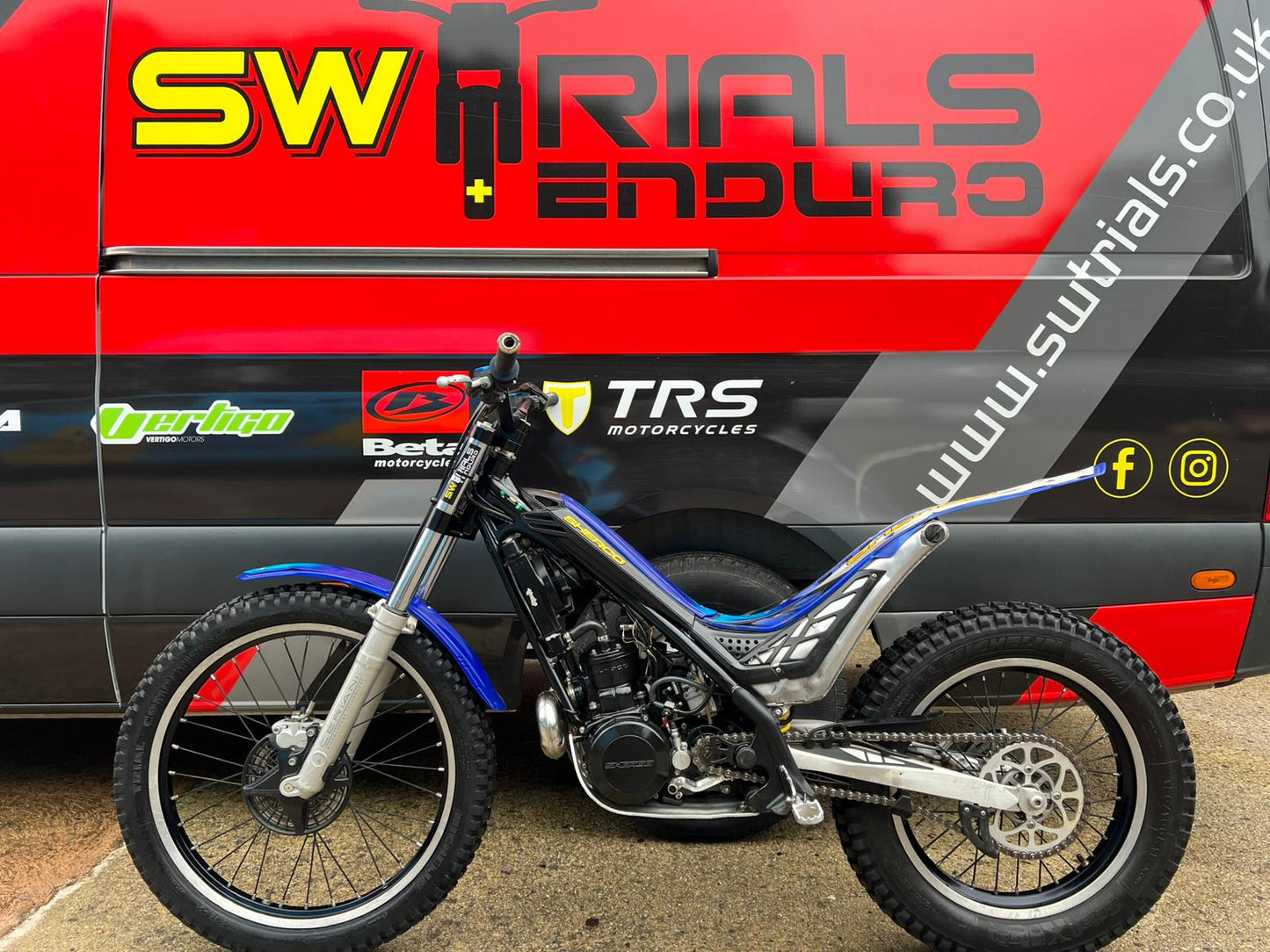 2009 Sherco 125cc Trials Bike
