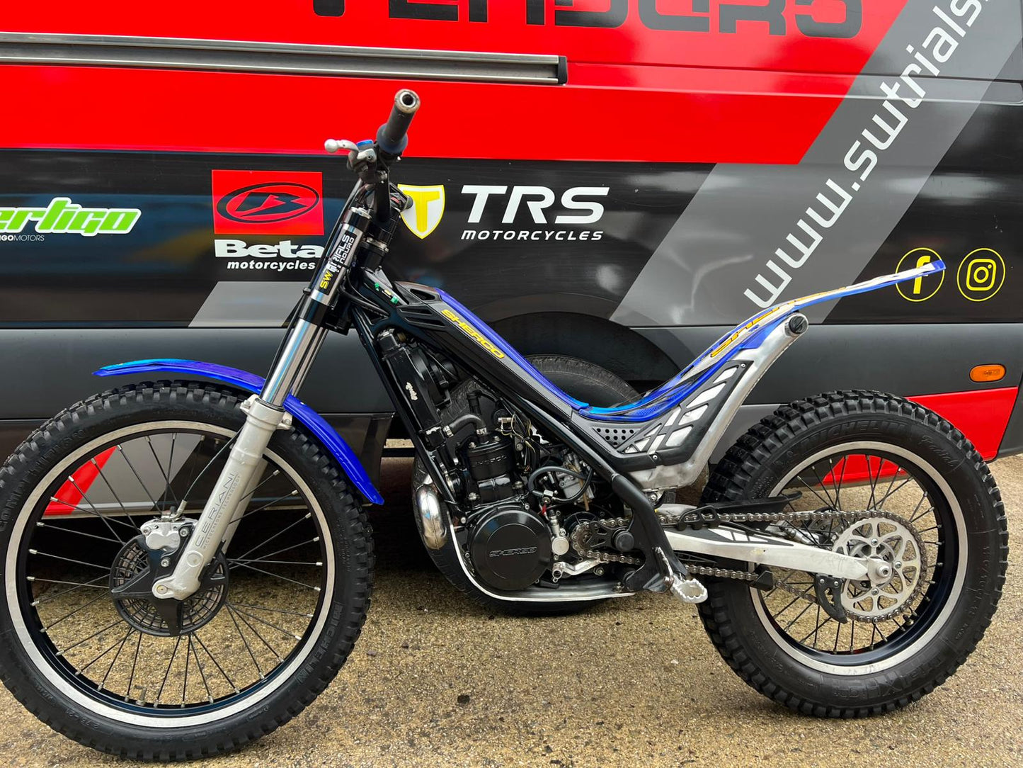 2009 Sherco 125cc Trials Bike