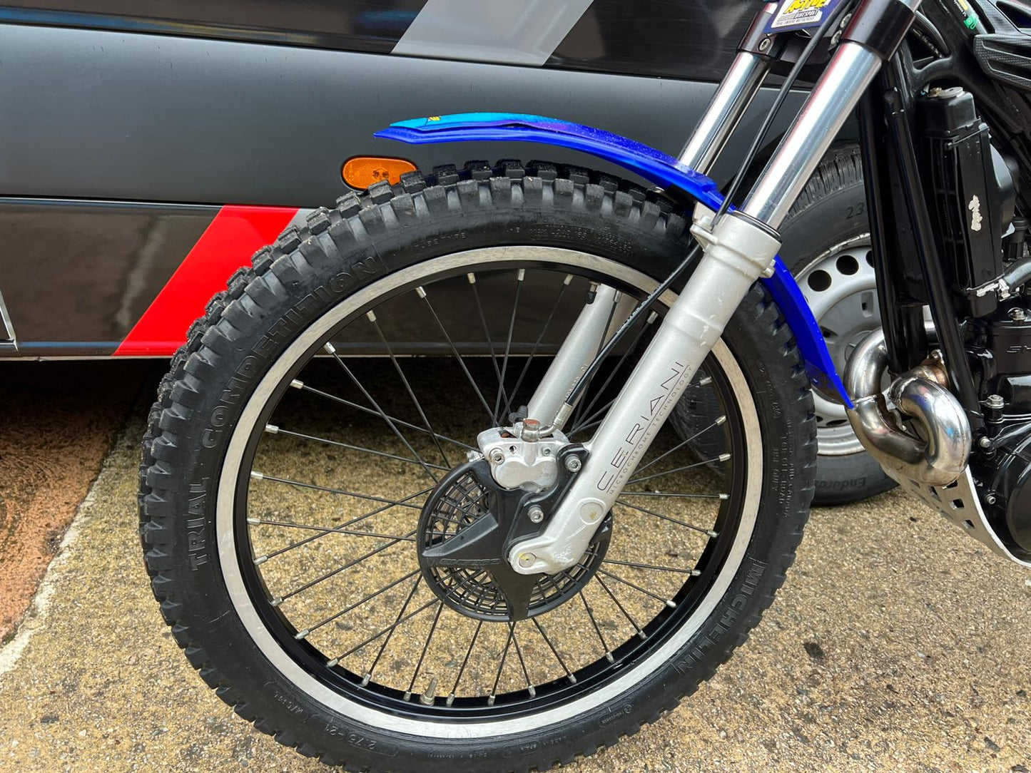 2009 Sherco 125cc Trials Bike