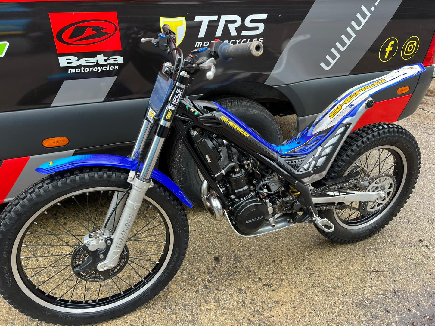 2009 Sherco 125cc Trials Bike
