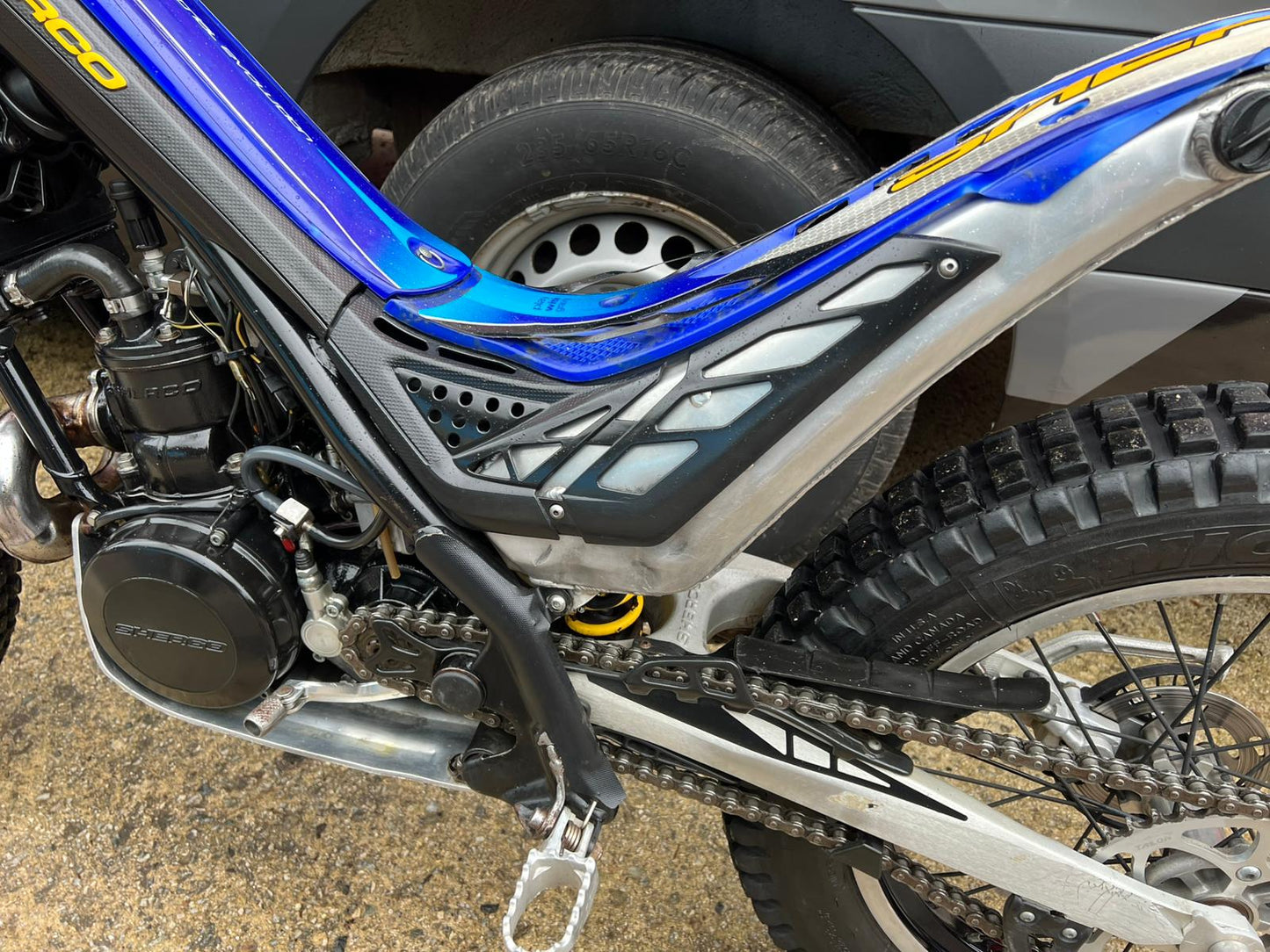 2009 Sherco 125cc Trials Bike