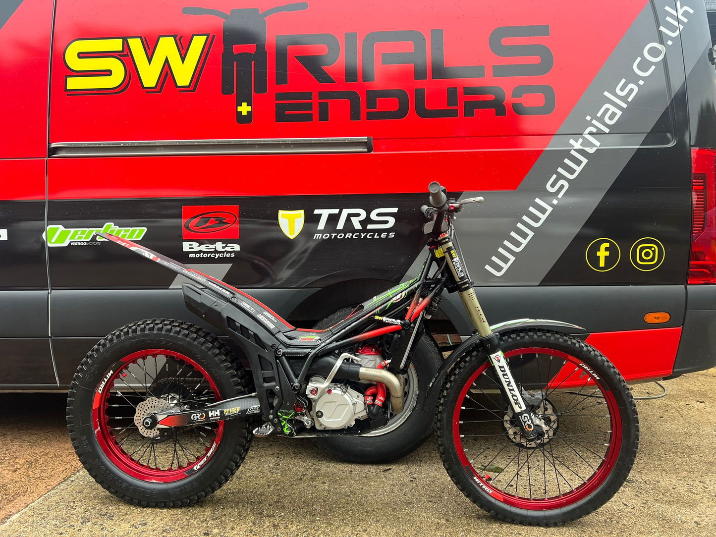 2022 Vertigo JB-R Jaime Busto Replica 250cc Trials Bike