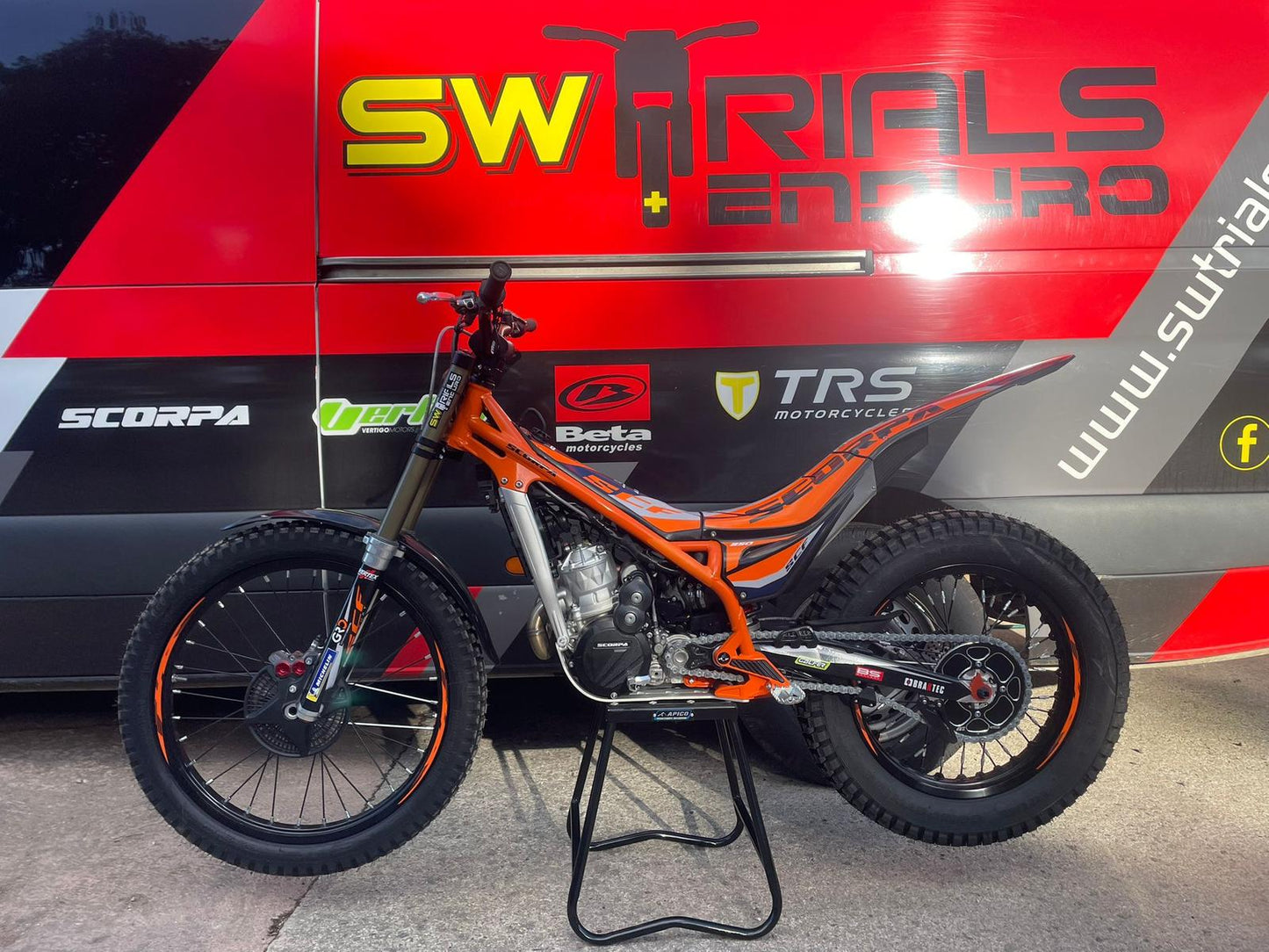 2026 Scorpa SC Factory Electric Start 250cc/300cc Trials Bike