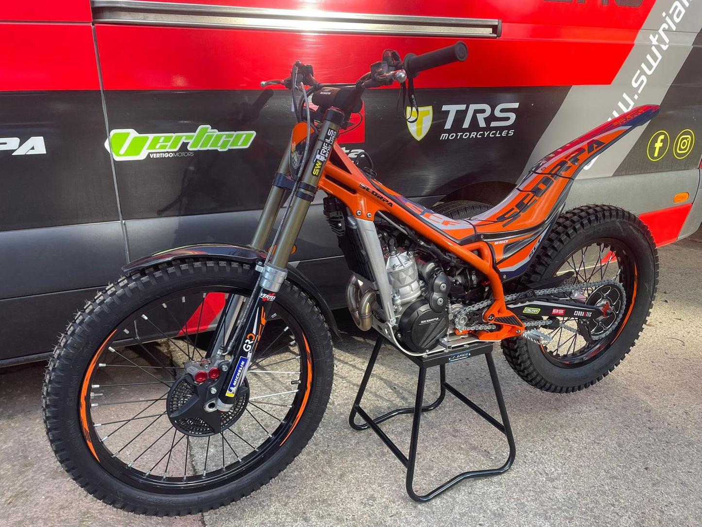 2026 Scorpa SC Factory Electric Start 250cc/300cc Trials Bike