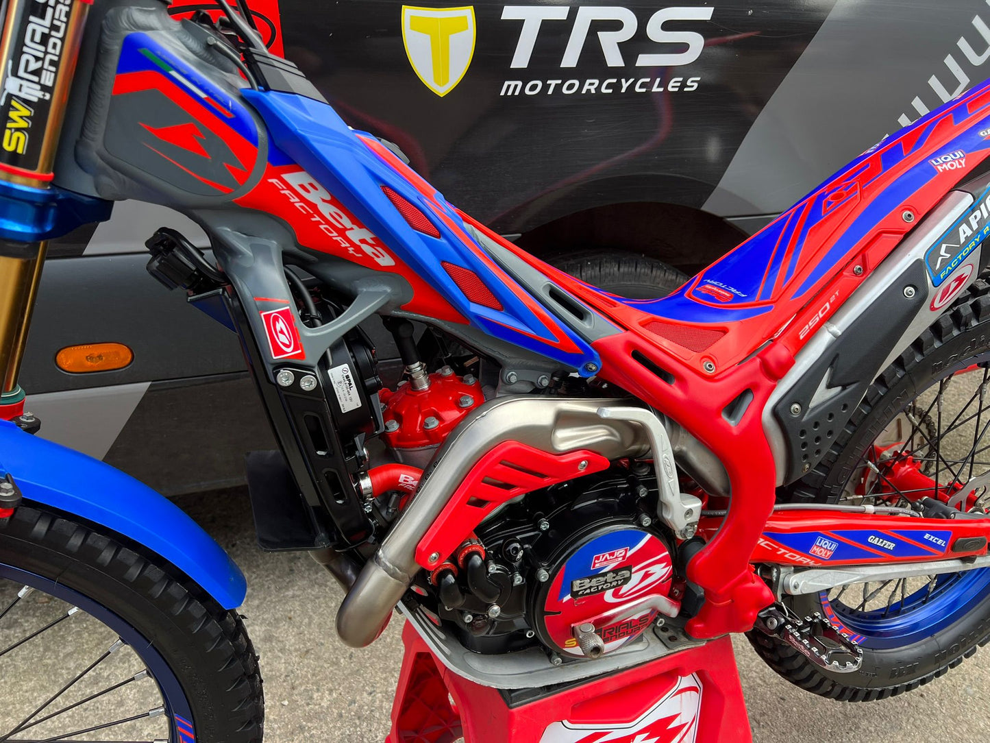 2025 Beta EVO Factory 2T 250cc Trials Bike