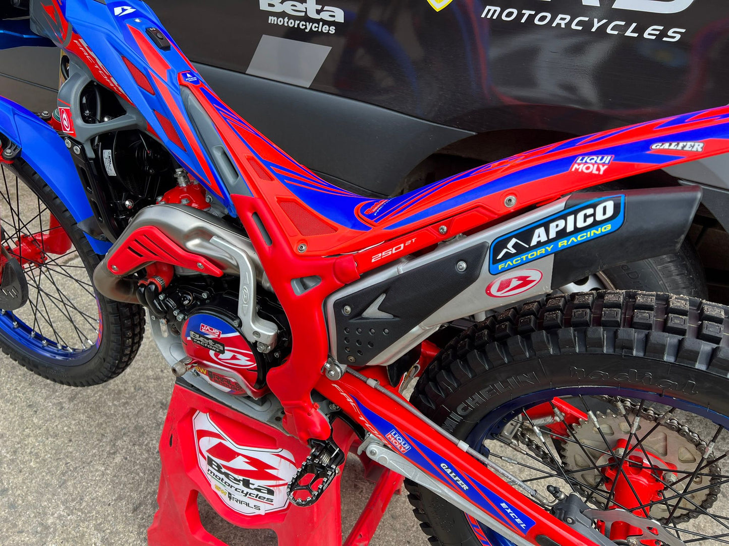 2025 Beta EVO Factory 2T 250cc Trials Bike
