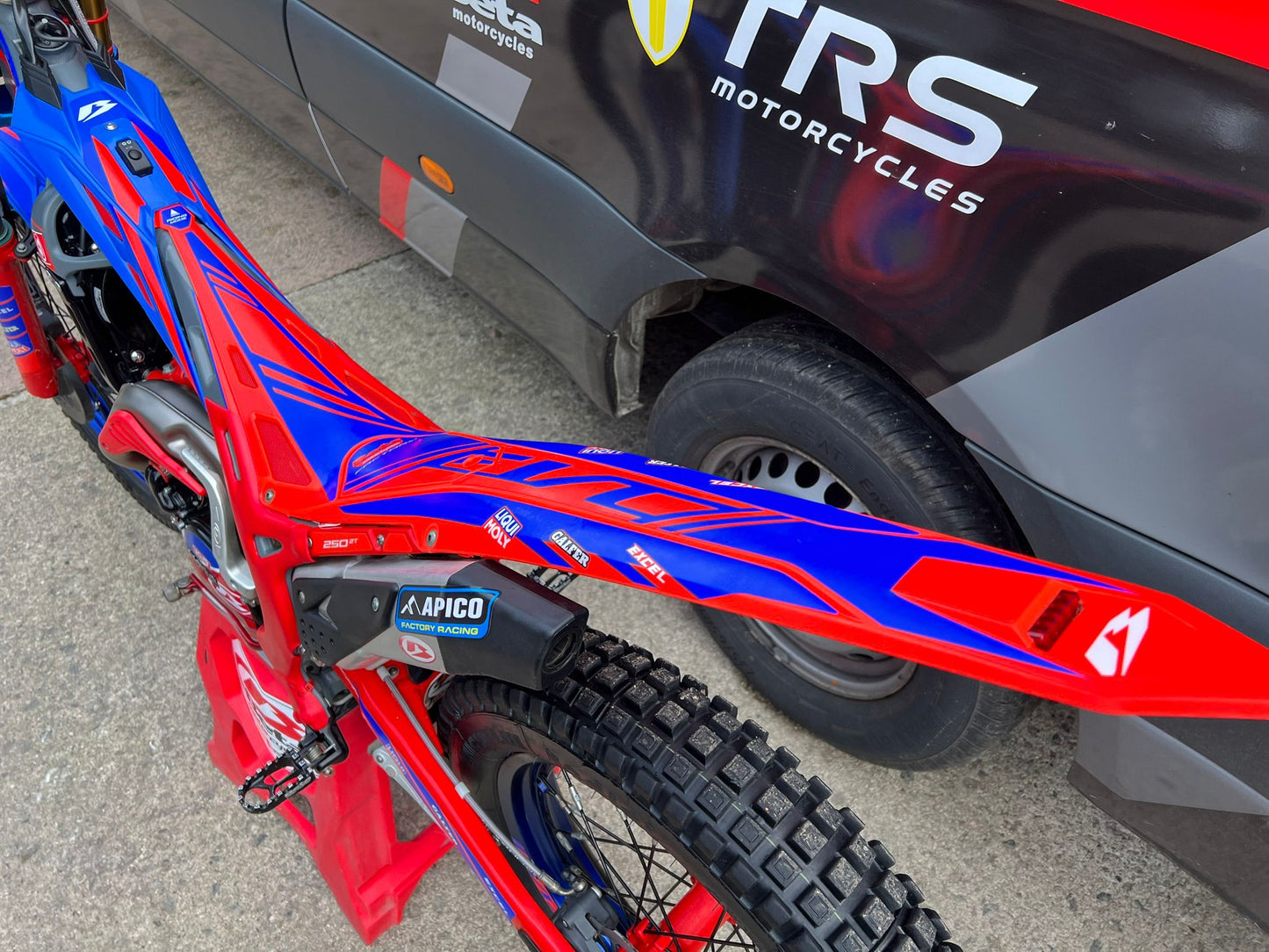 2025 Beta EVO Factory 2T 250cc Trials Bike