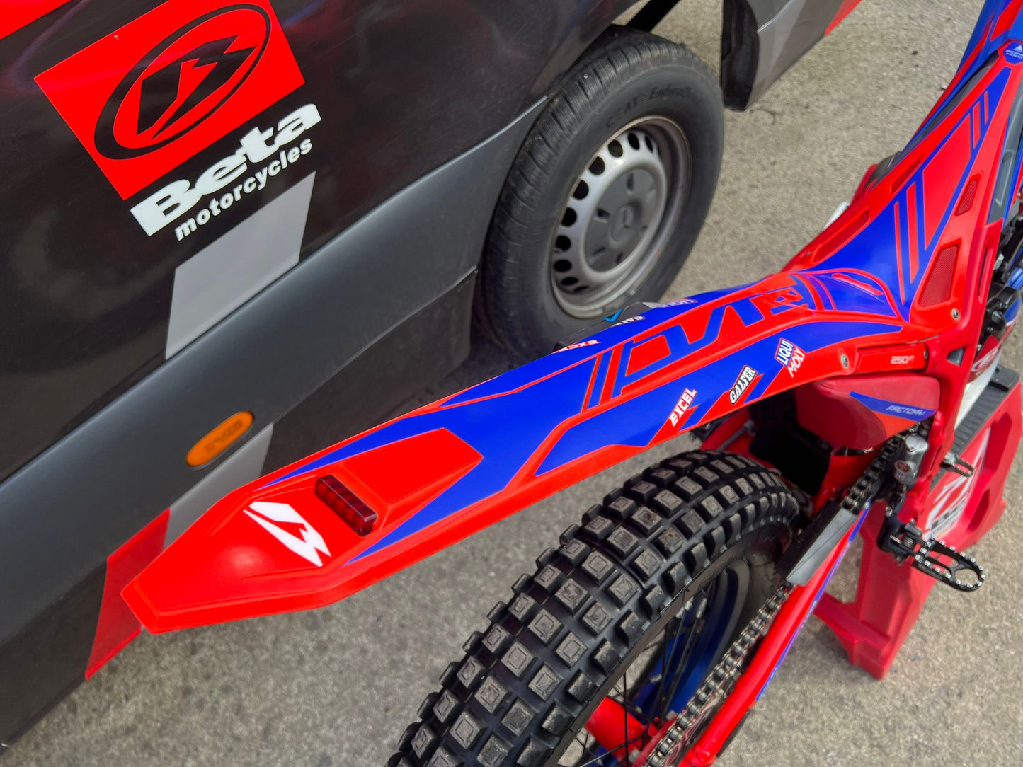 2025 Beta EVO Factory 2T 250cc Trials Bike