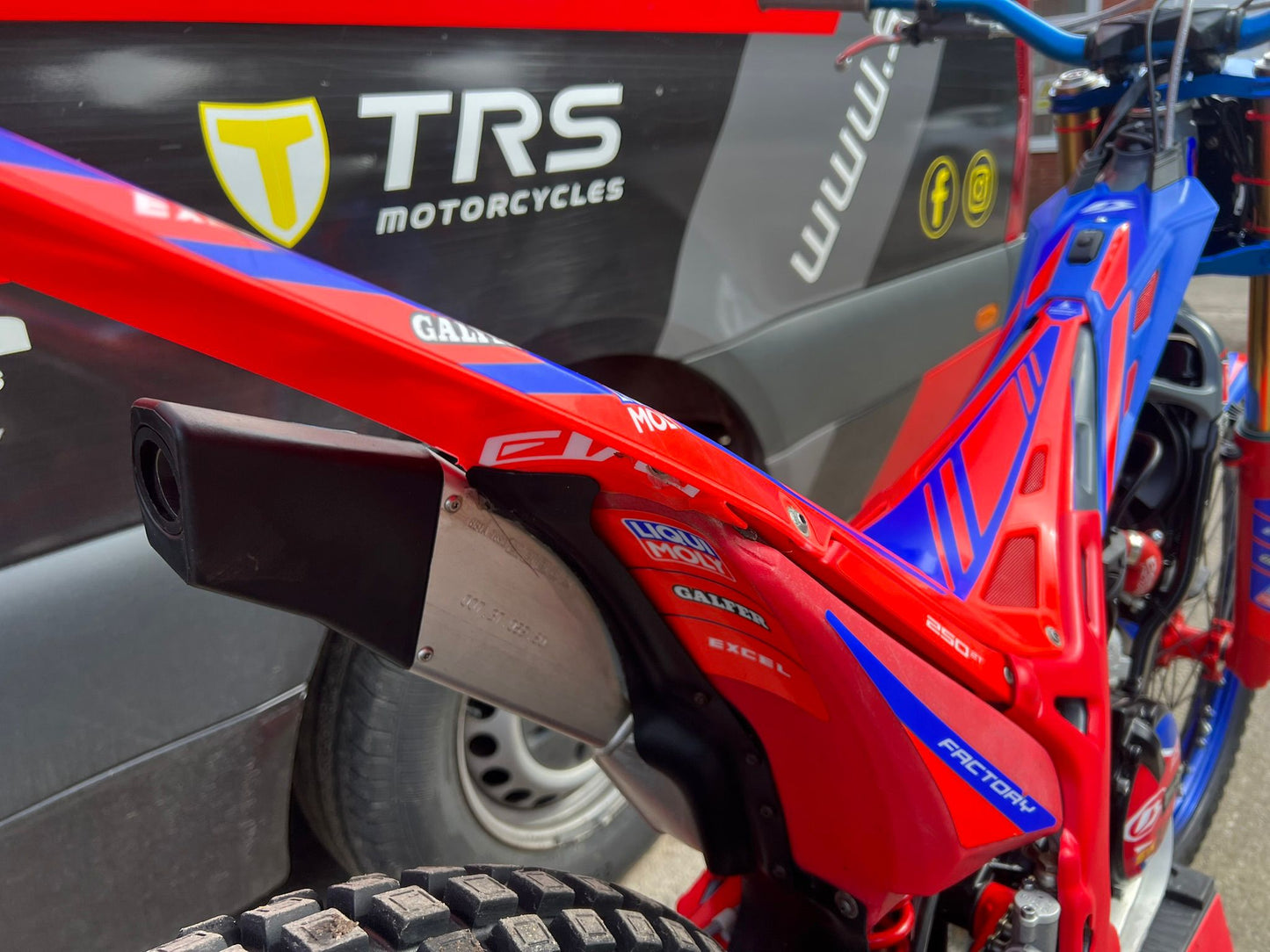 2025 Beta EVO Factory 2T 250cc Trials Bike