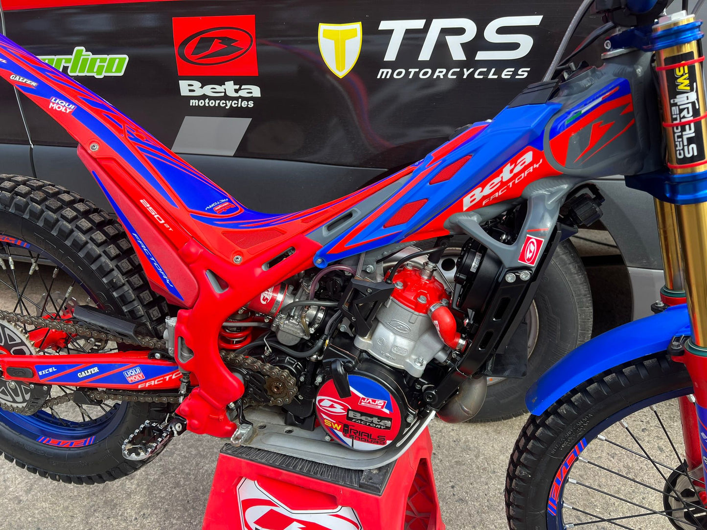 2025 Beta EVO Factory 2T 250cc Trials Bike