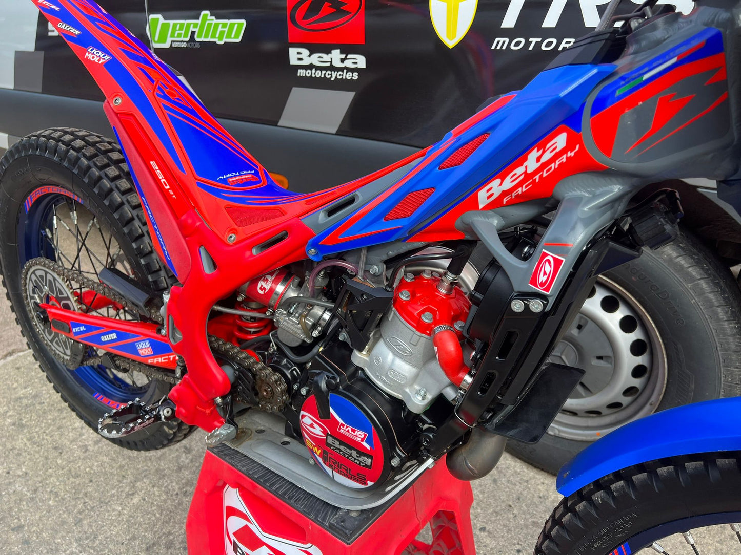 2025 Beta EVO Factory 2T 250cc Trials Bike