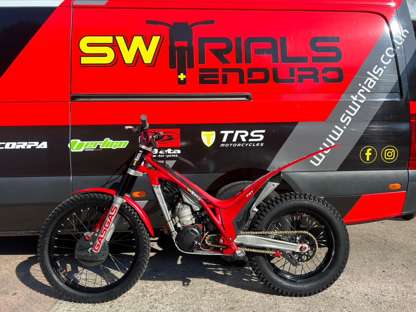 2025 GASGAS TXT Racing 300cc Trials Bike