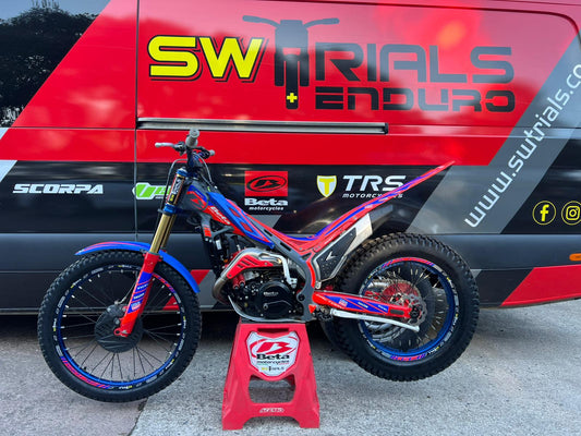 2025 Beta EVO Factory 2T 300cc Trials Bike