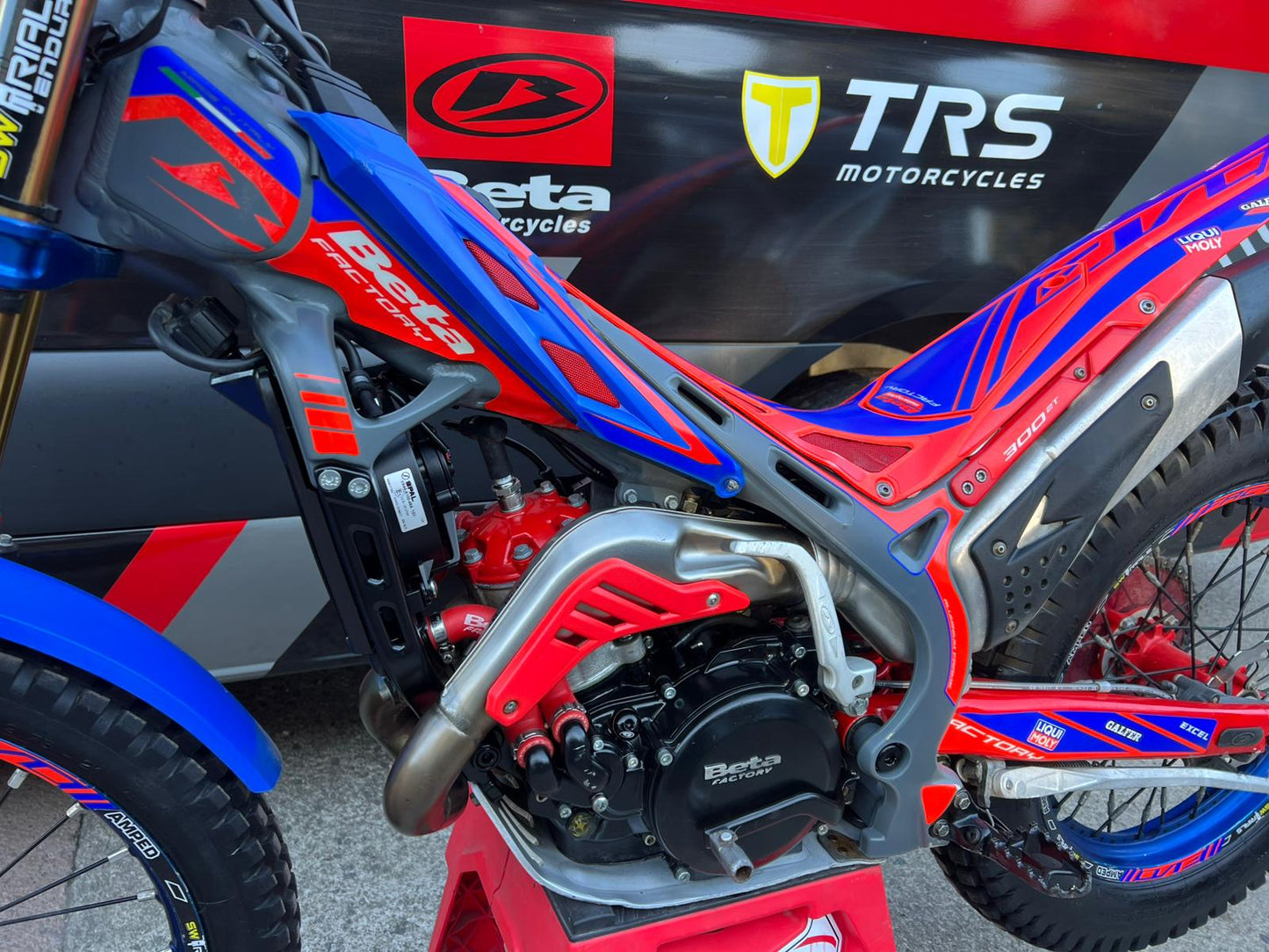 2025 Beta EVO Factory 2T 300cc Trials Bike
