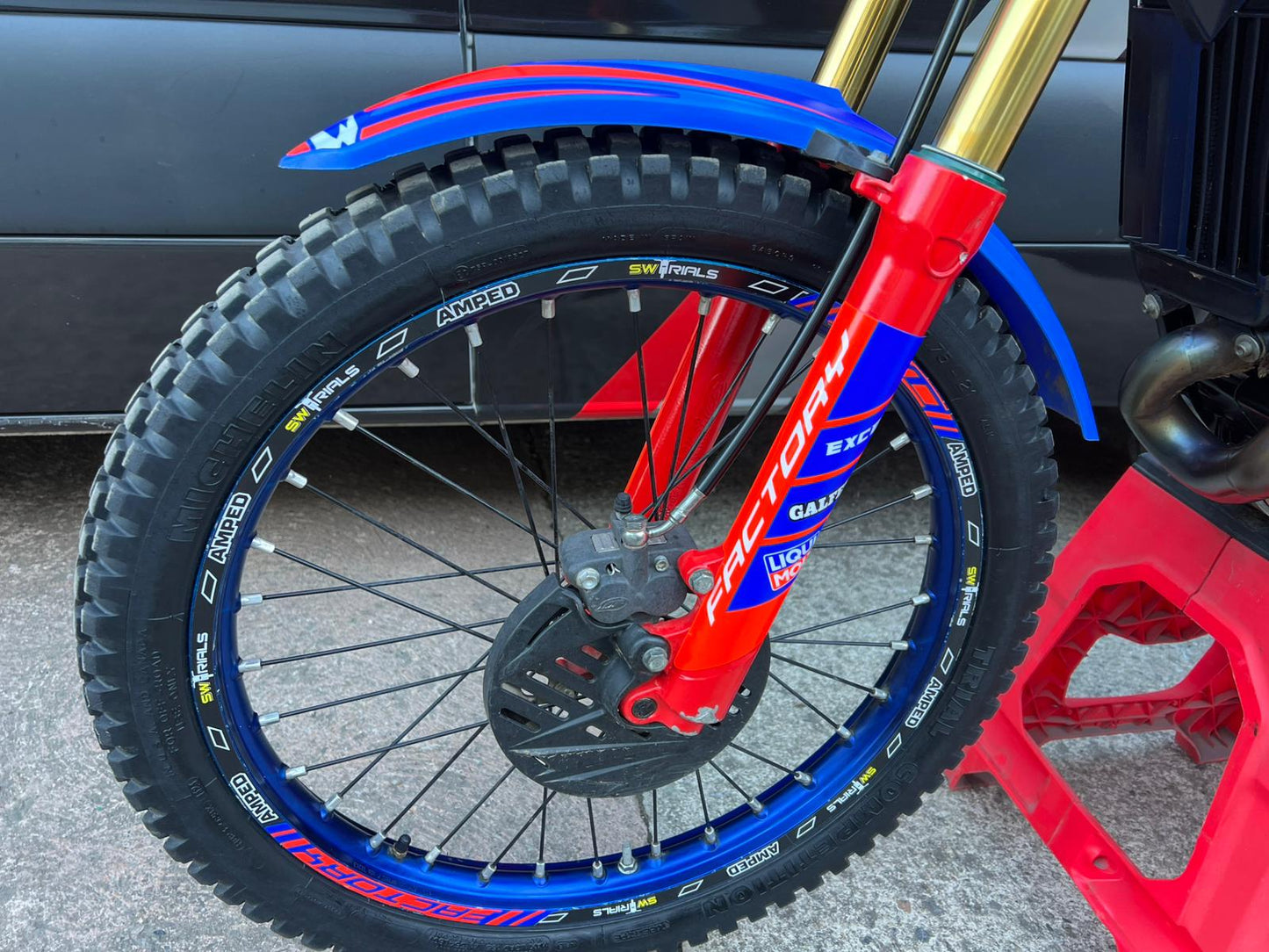 2025 Beta EVO Factory 2T 300cc Trials Bike