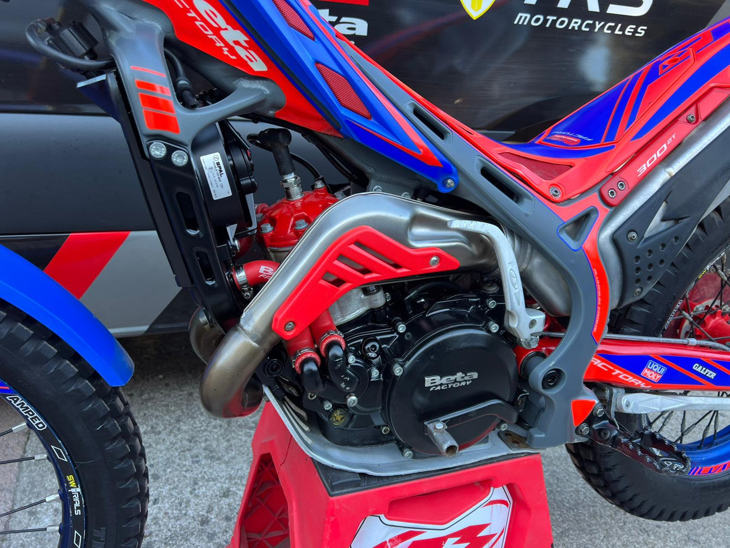 2025 Beta EVO Factory 2T 300cc Trials Bike