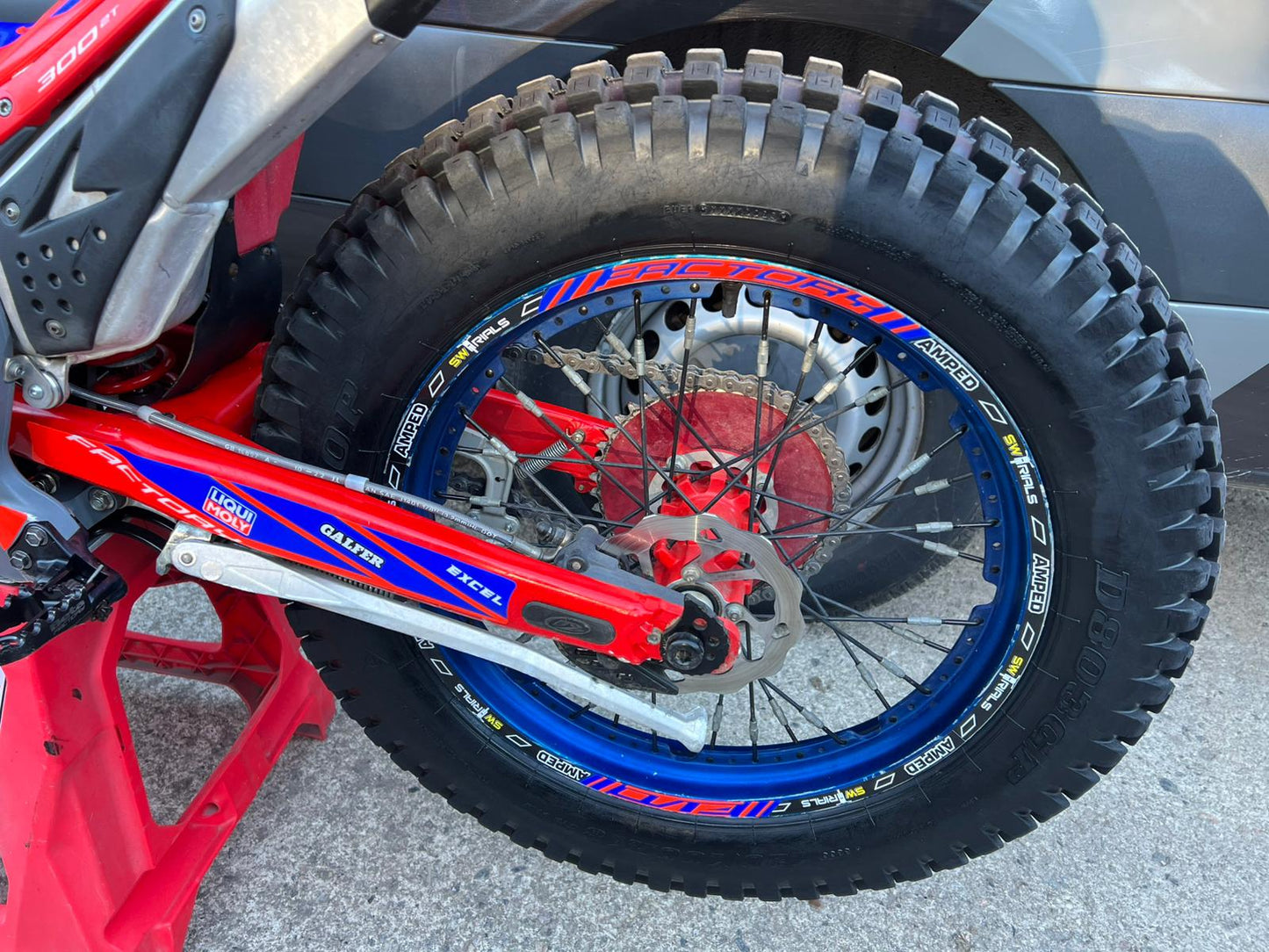 2025 Beta EVO Factory 2T 300cc Trials Bike