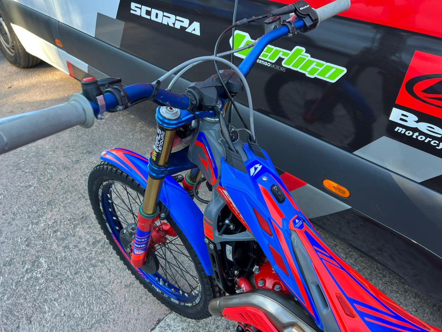 2025 Beta EVO Factory 2T 300cc Trials Bike