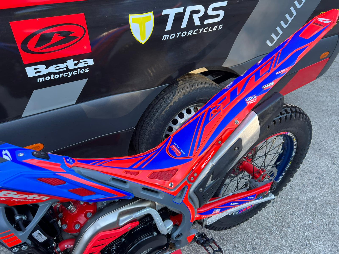 2025 Beta EVO Factory 2T 300cc Trials Bike