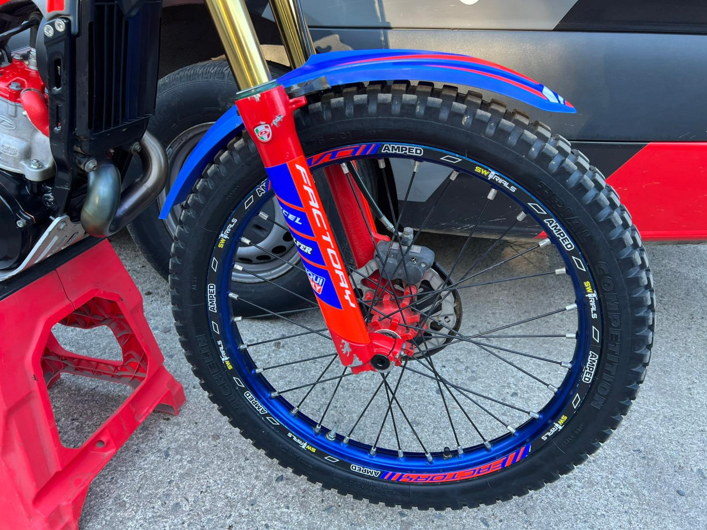 2025 Beta EVO Factory 2T 300cc Trials Bike