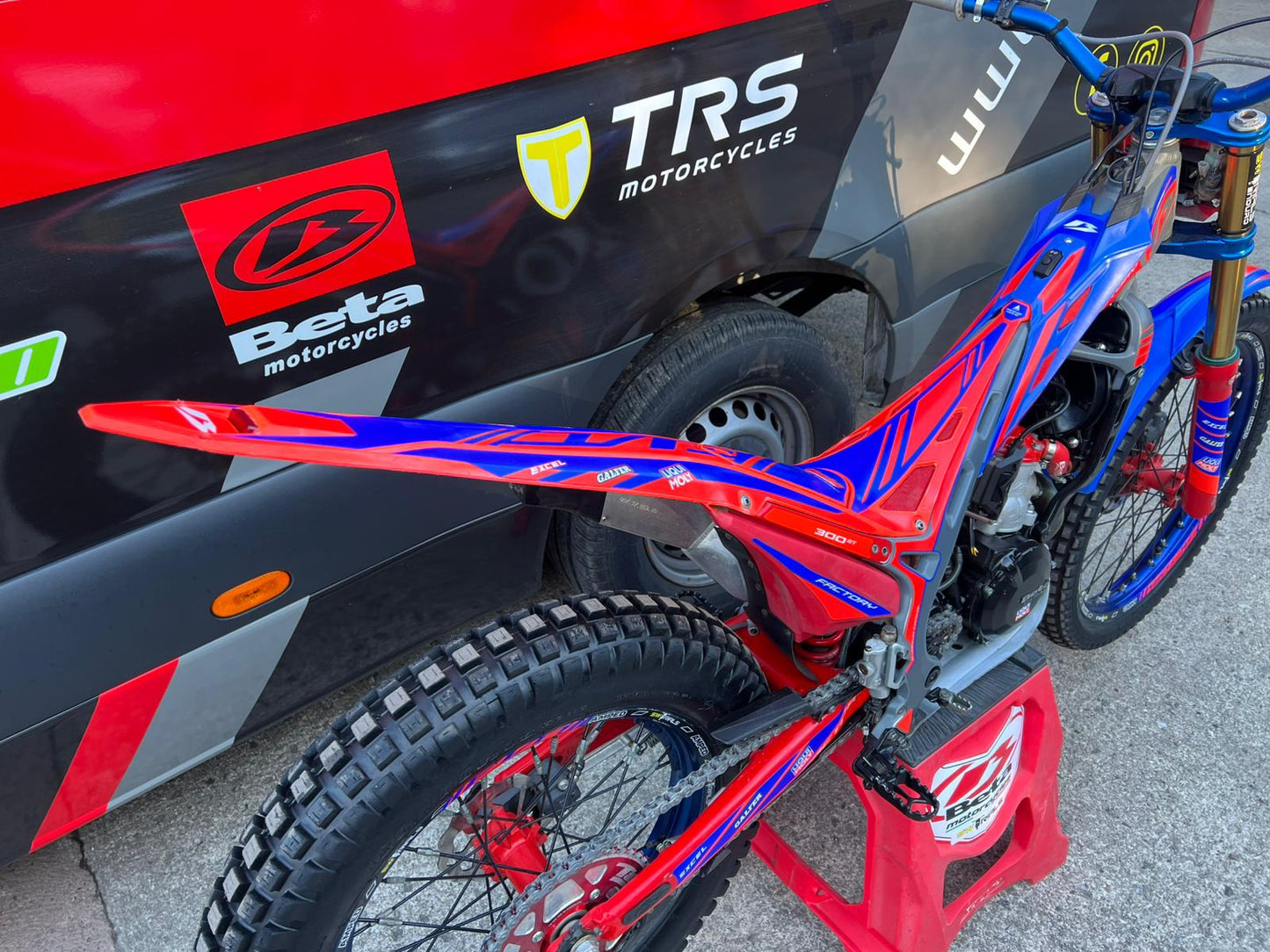 2025 Beta EVO Factory 2T 300cc Trials Bike