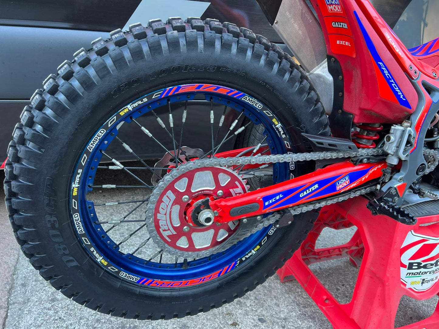 2025 Beta EVO Factory 2T 300cc Trials Bike