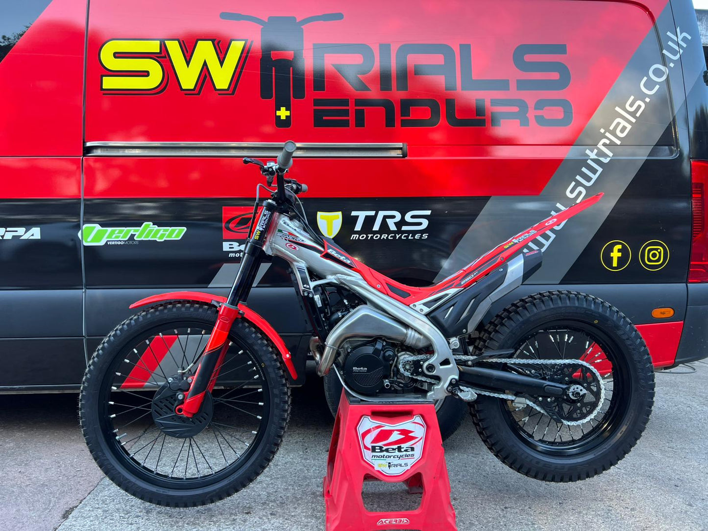 2026 Beta SINCRO 2T 250cc Trials Bike